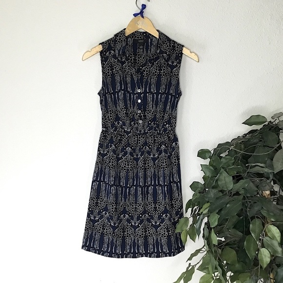 PETITE Alfani Giraffe Dress - Picture 1 of 7